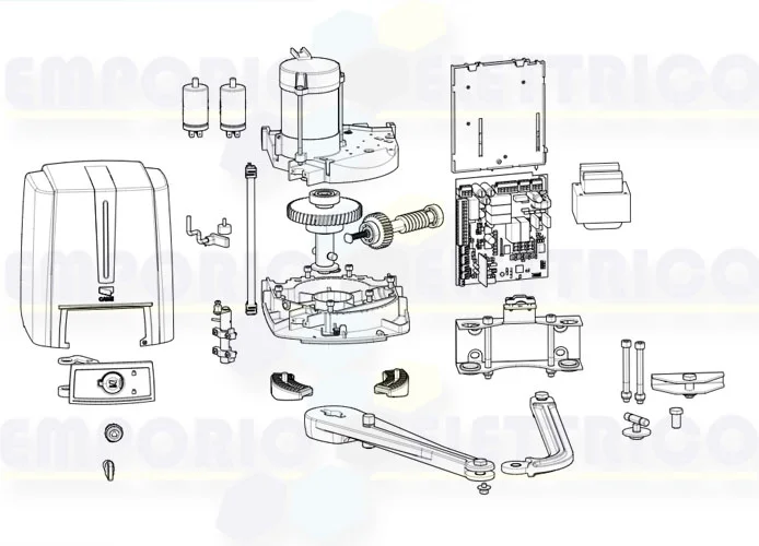 came motor spare parts page 001fa40230cb fa40230cb