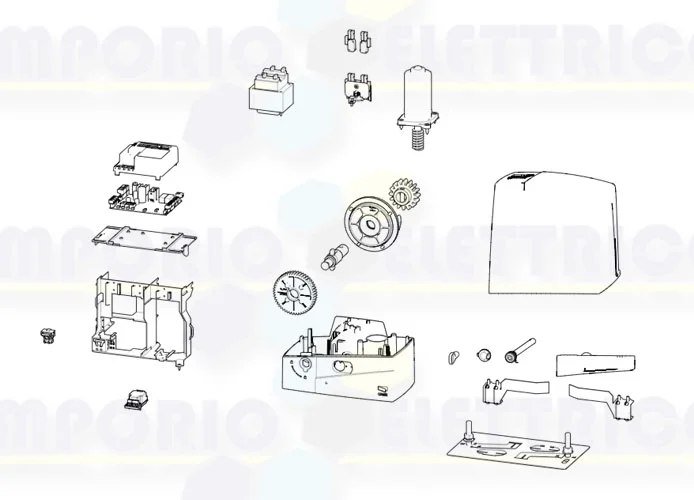 came motor spare parts page sdn4