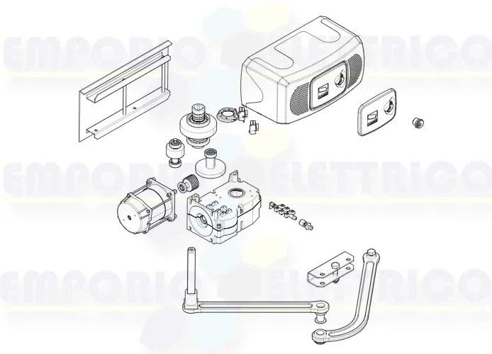 came motor spare parts page 001f1024 f1024