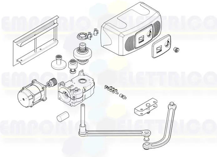 came motor spare parts page 001f1000 f1000