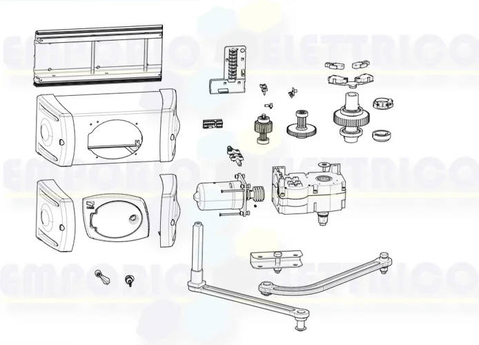 came motor spare parts page 001fe4024v fe4024v