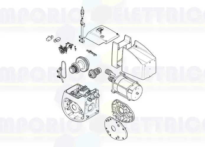 came motor spare parts page 001c-bxk c-bxk