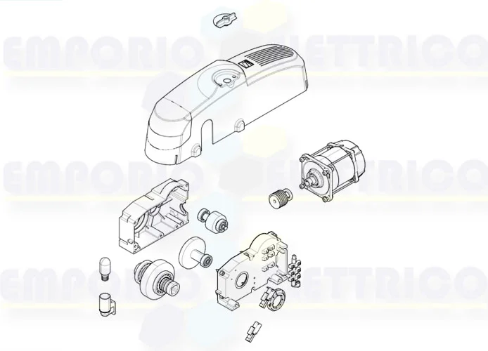 came motor spare parts page e1024