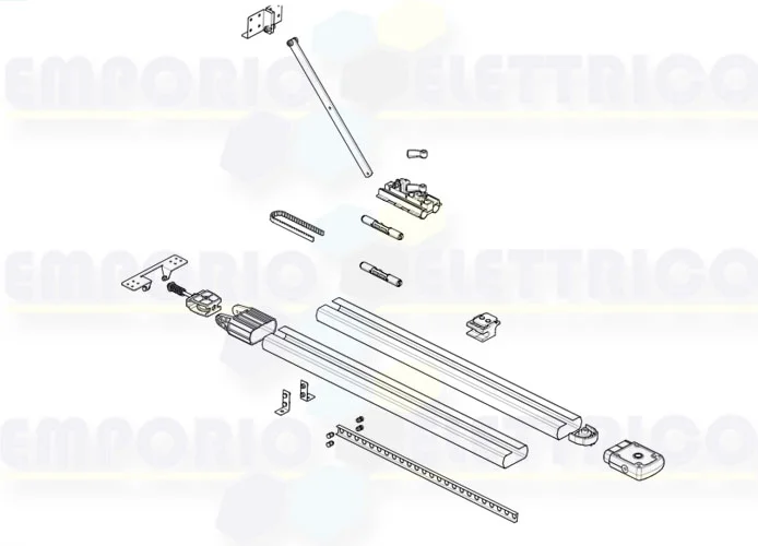 came spare part page belt guide 001v0687 v0687