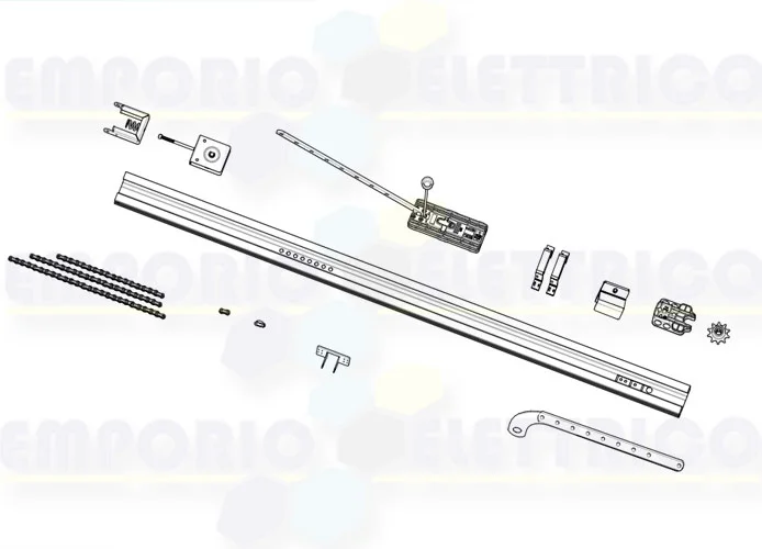 came spare part page chain guide 001v06003 v06003