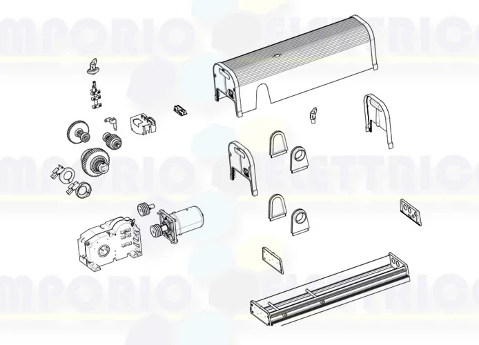 came motor spare parts page 001f4024e f4024e 