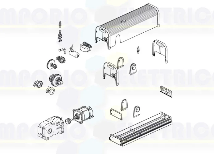 came motor spare parts page 001f40230e f40230e