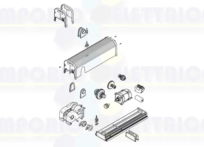 came motor spare parts page f4000