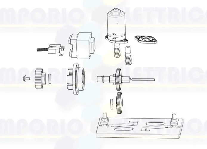 came motor spare parts page bz