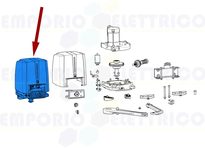 came spare part motor fa40230 fast40 88001-0250