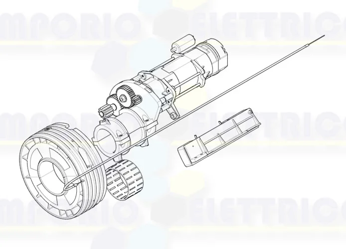 came motor spare parts page 001h40230180 h40230180