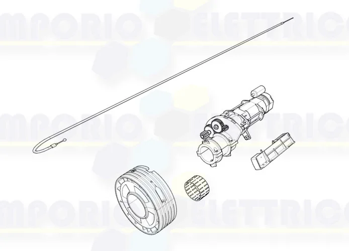 came motor spare parts page 001h40230120 h40230120