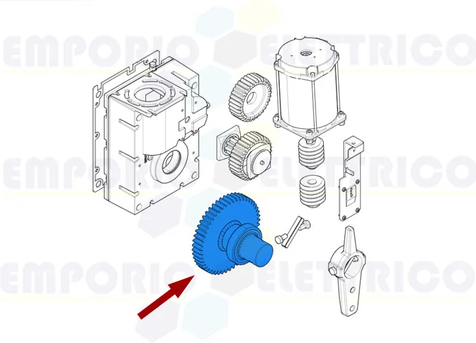 came spare part of the slow shaft for g6000-g5000 119rig054 