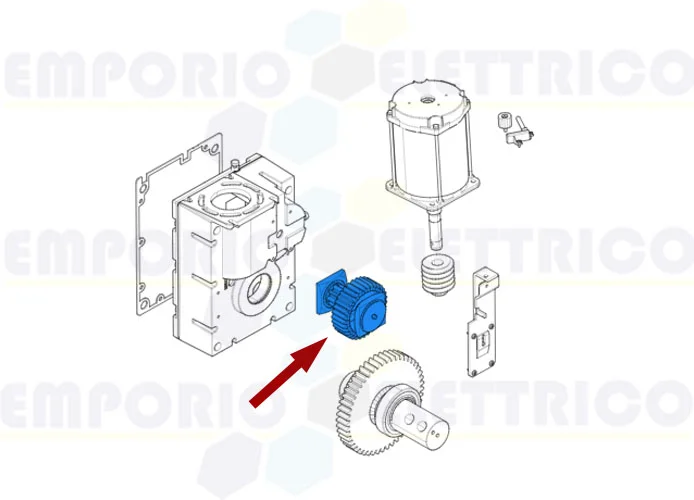 came spare part group first reduction g3000 119rig415