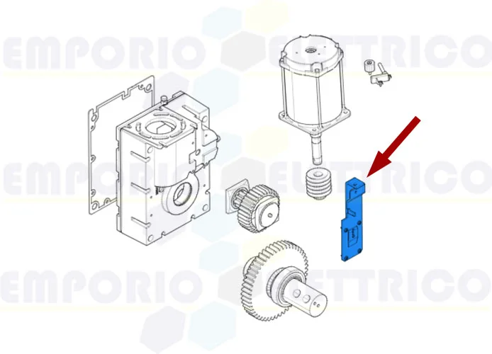 came spare part barrier release kever group g3000 119rig416 