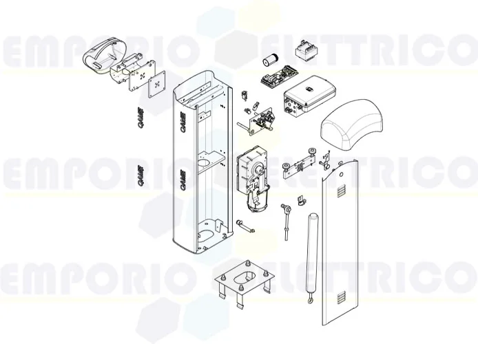 came spare part page for g4041z barriers