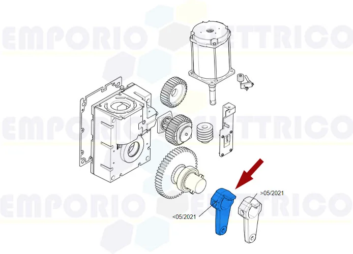 came spare part gearbox transmission arm gt8 88003-0110