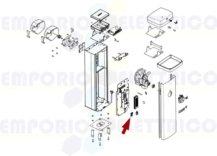 came spare part power supply card gpx40 88003-0051