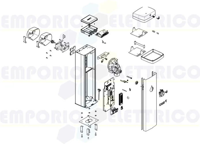 came spare part page for gpx40mgc barriers