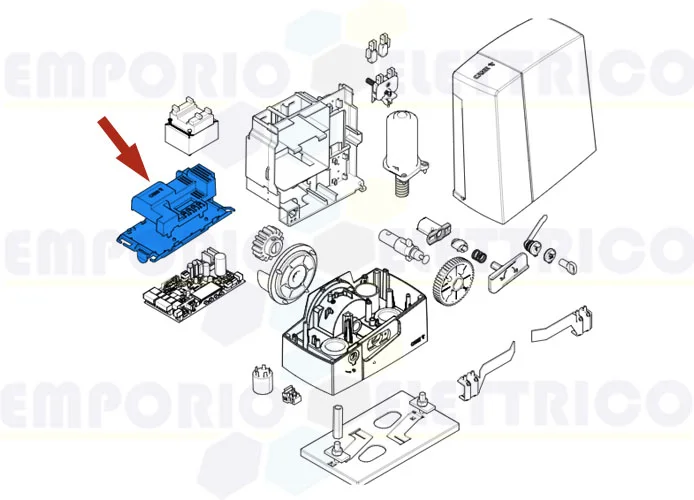 came spare part board base and cover zbc1 88001-0262 