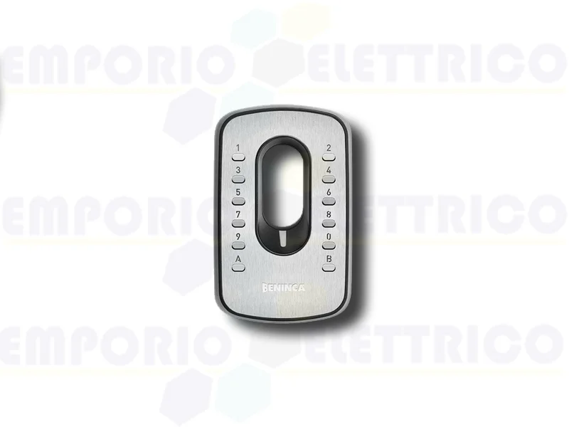 beninca wireless inox digital keypad triple coding iri.kpad inox 976002413