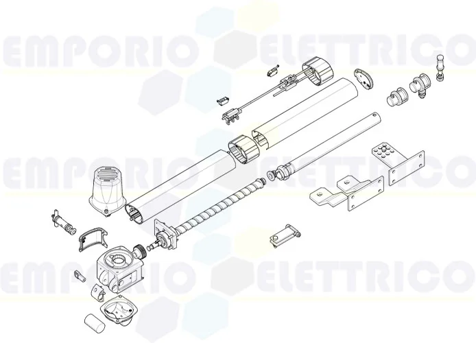 came spare part page for kr310d1 motor