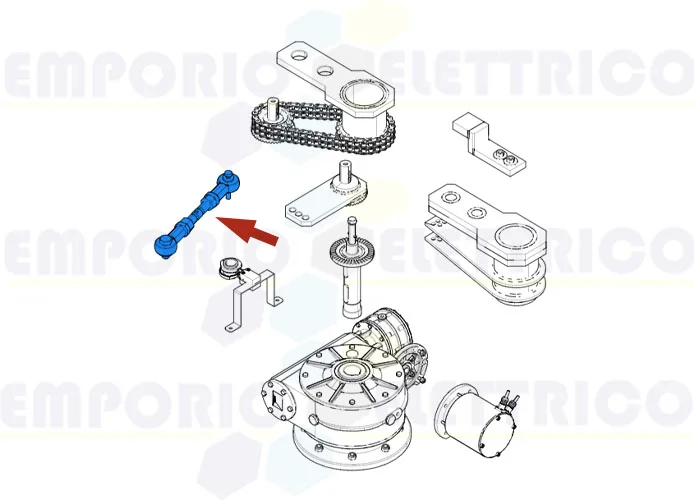 came spare part transmission lever superfrog 119ria037