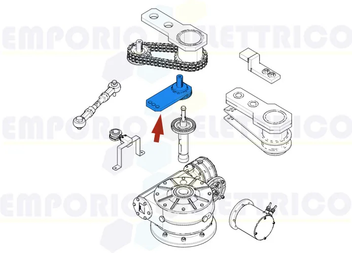 came spare part superfrog gearmotor arm 119ria082