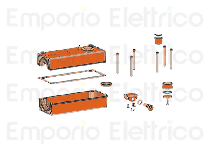 faac ricambio gruppo corpi 390/trigon 428283