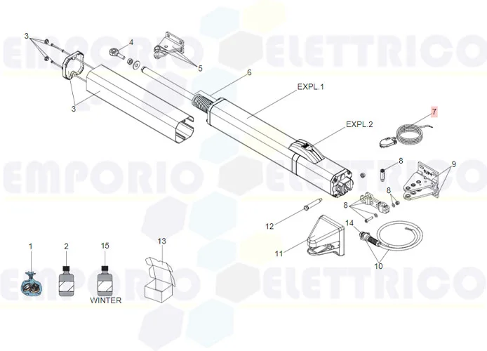 faac ricambio encoder s450h 63001875