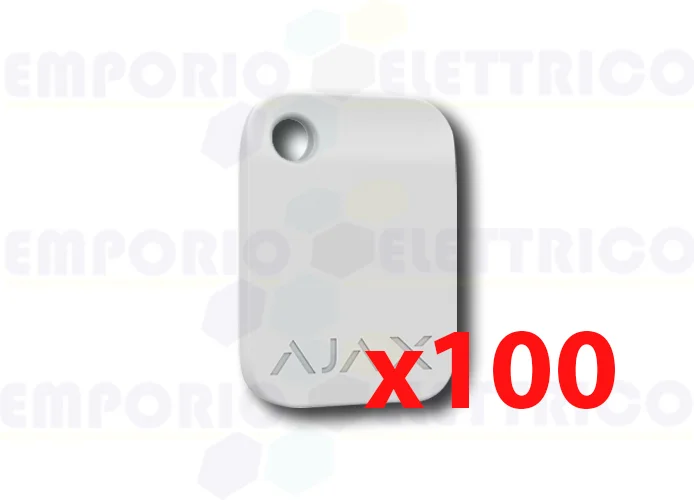 ajax keychain contactless white tag (100 pieces) 38229