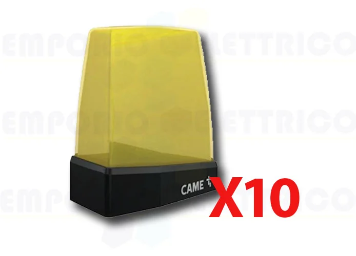 came 10 x led flashing light 24v/230v yellow krx1fxsy 806la-0030 10 (ex kled)