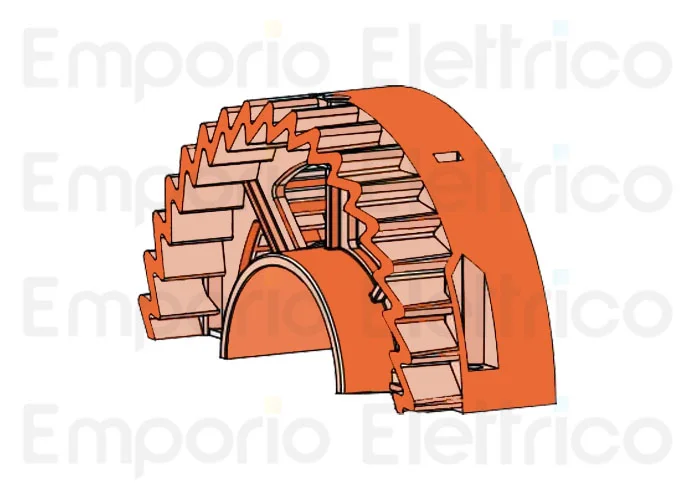 faac ricambio semi corona 210 fori filettati 63000595