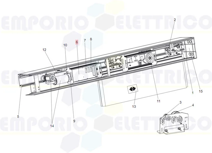 faac ricambio scheda controllo 930 sf 7908265