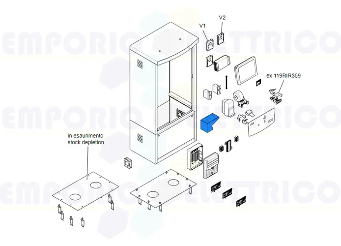 came spare part coin discriminator psc6001-7001 119rig295