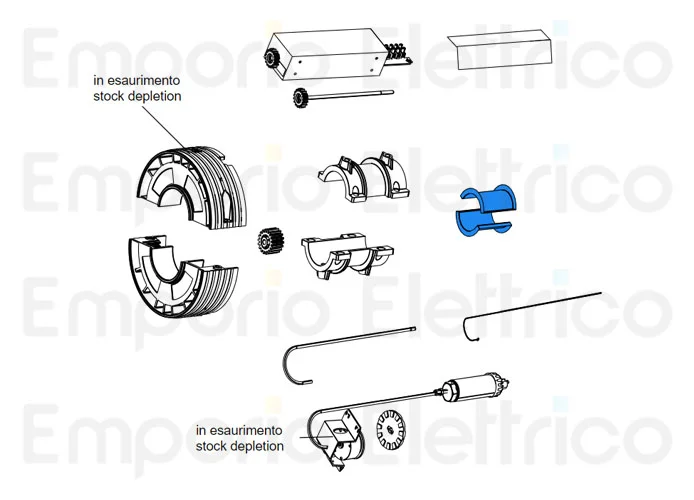 came spare part sliding ring - h 119rih033