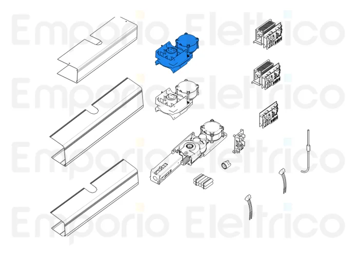 came spare part gearmotor for automation sw2 119rip156