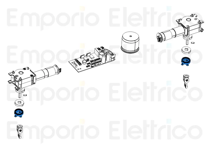 came spare part 2 pcs lower clutch volare-voila 119rid479