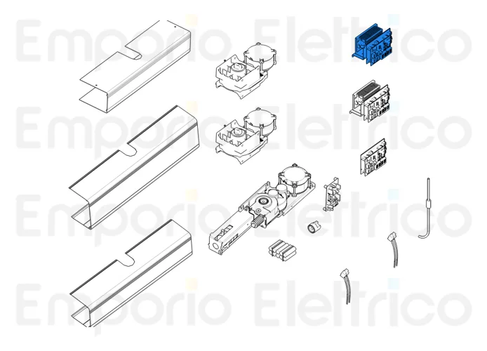 came spare part control panel for automation sw3 119rip154