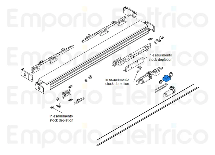 came spare part transformer zp11 sipario 119rir444