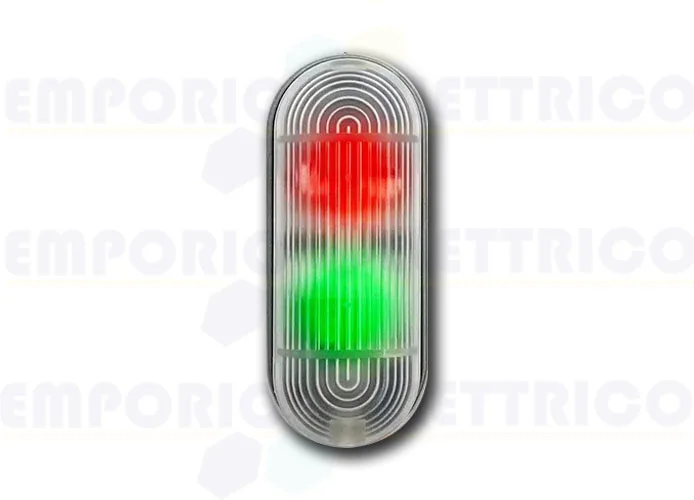 vds microsemaforo 2 luci rosso verde da parete 12/24v micro-t 550/1045