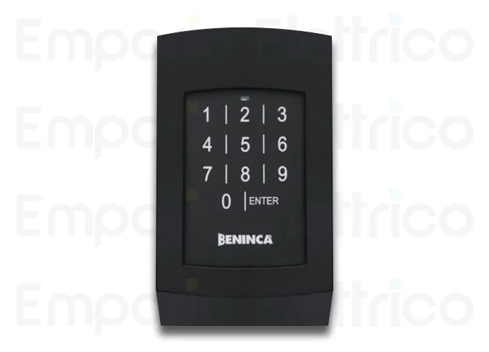 beninca battery-powered wireless keyboard triple coding 9670002 be.code